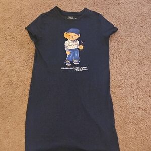 Kids Polo by Ralph Lauren Navy T-Shirt Dress